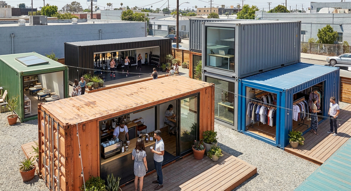 Which Businesses Are a Good Fit for Shipping Container Buildings?