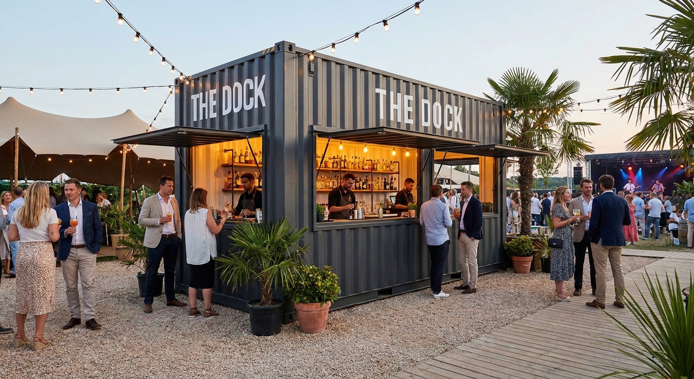 Is a Shipping Container Bar a Smart Move for Event Venues?