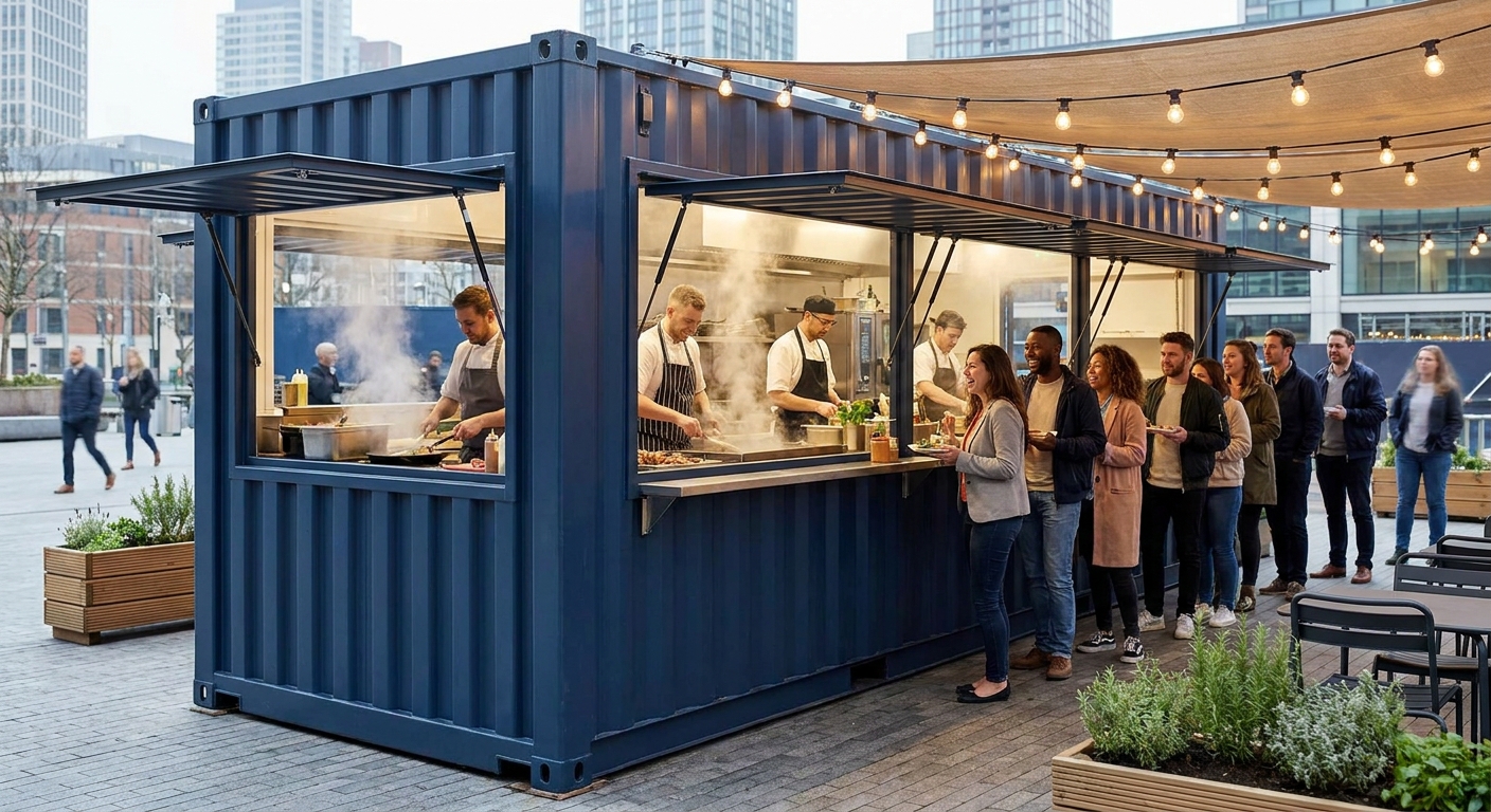 Can a Shipping Container Kitchen Help Your Business Grow?
