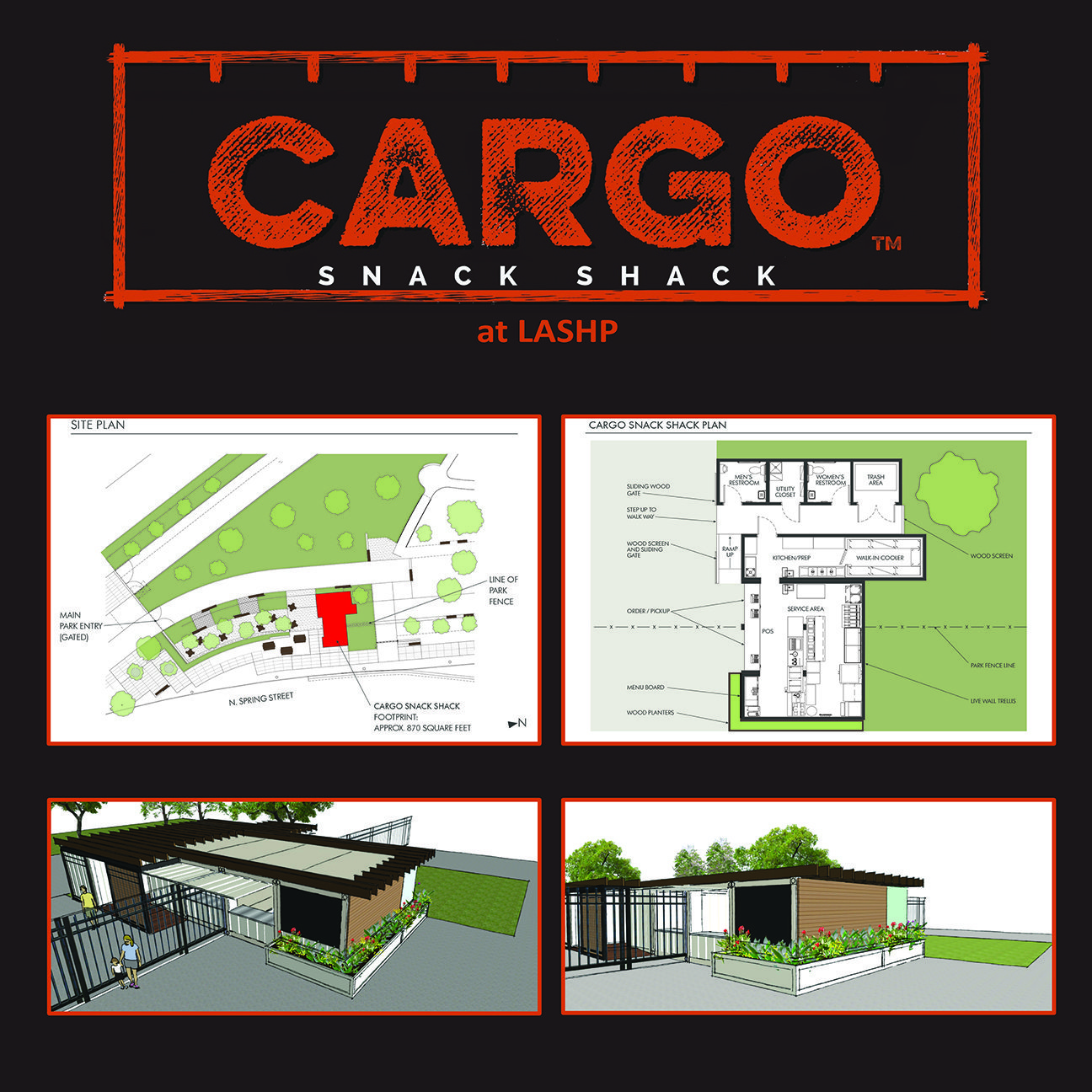 Cargo Snack Shack Container Concepts LASHPOpeningCSS24.17 Cargo