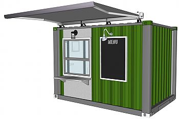 Container Concepts 10' - Cafe