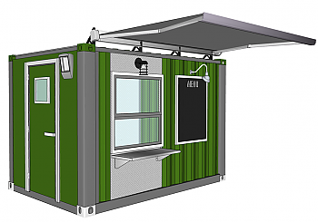 Container Concepts 10' - Cafe
