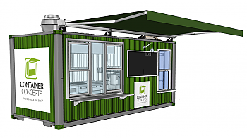 Container Concepts 20' - Cafe