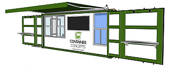 Container Concepts 20' - Side Open