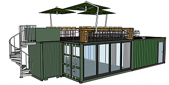 Cafe With Dining Deck